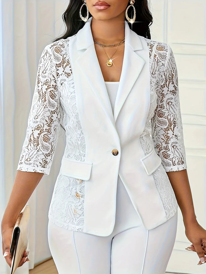 Dania - Lace Detail Blazer