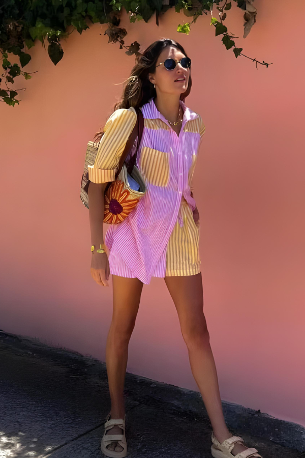Terra - Striped Summer Co-Ord