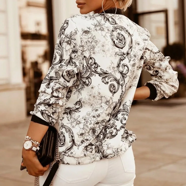 Maeva - Floral Longline Jacket