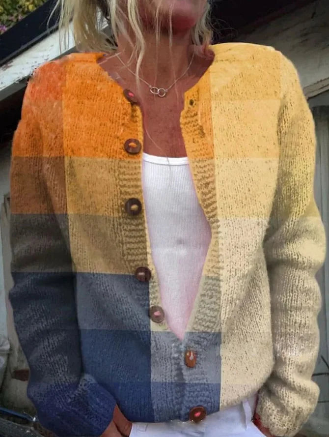Chloe - Floral Pattern Cardigan