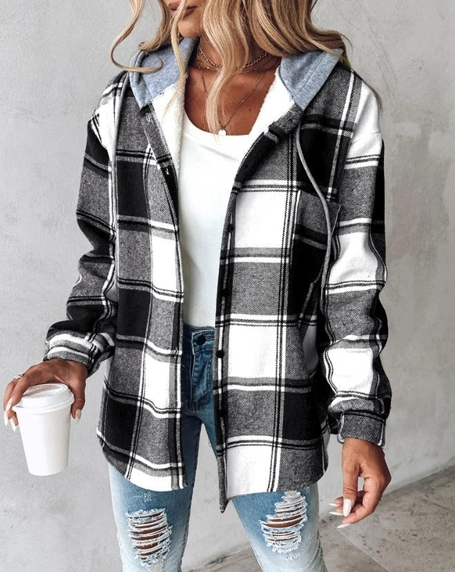 Lucinda - Printed Comfy Hoodie