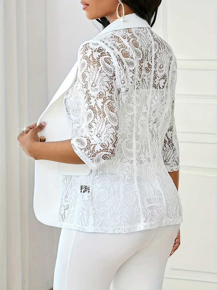 Dania - Lace Detail Blazer