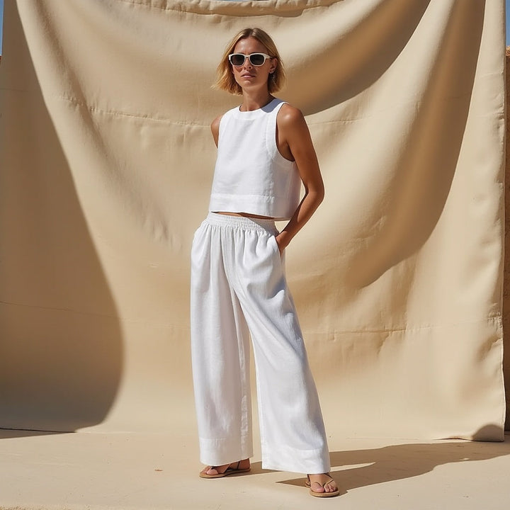 Haven - Linen Two-Piece Set