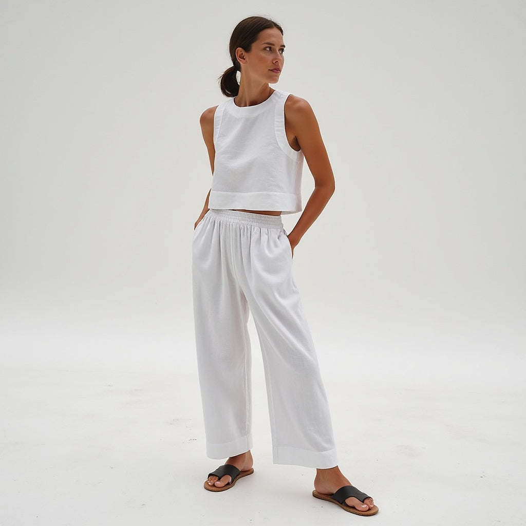 Haven - Linen Two-Piece Set